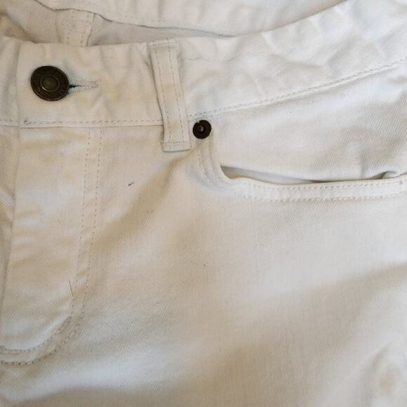 LANDS END JAMBES SLIM WHITE JEANS SIZE 29 - Picture 4 of 7